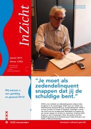 SSGA InZicht januari 2013 - GGD Amsterdam