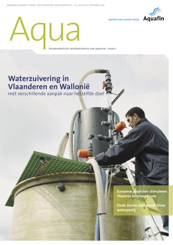 Waterzuivering in Vlaanderen en Wallonië - Aquafin