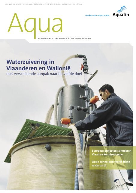 Waterzuivering in Vlaanderen en Wallonië - Aquafin