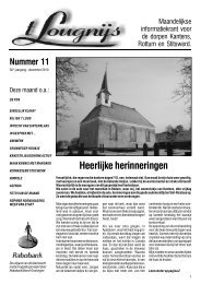 Heerlijke herinneringen - t Lougnijs