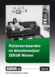 Voorwaarden - Zekur