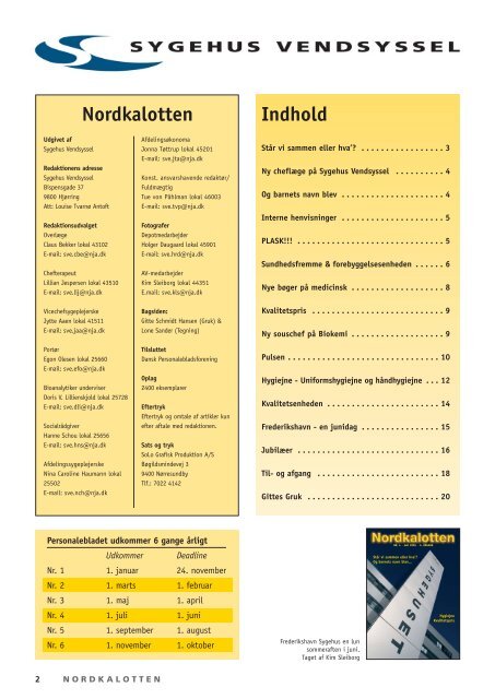 NordKalotten nr. 4-05 - Sygehus Vendsyssel