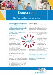 Koopgarant - De Woonmensen