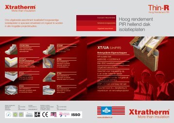 Xtratherm XT-PR (unipir) hellend dak - Weston Isolatie