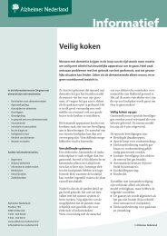 Veilig koken - Alzheimer Nederland