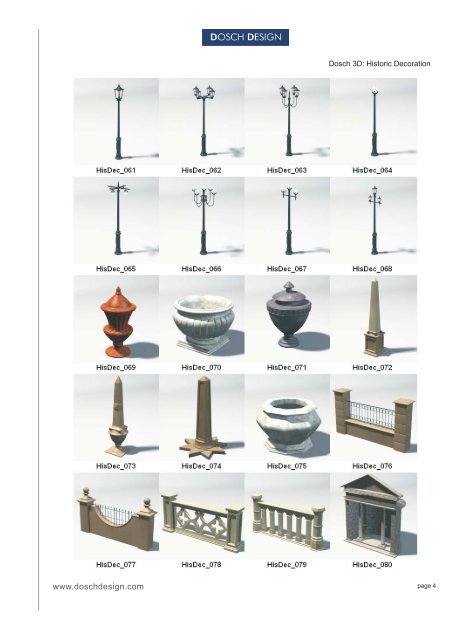 Dosch 3D: Historic Decoration - Basis 1