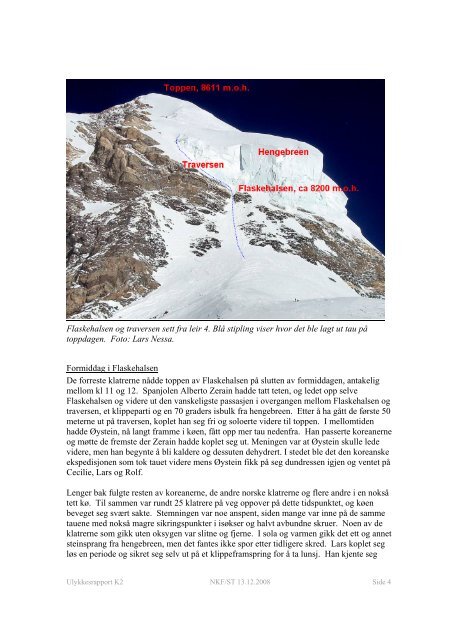 Hva skjedde på K2 den 1. august 2008?
