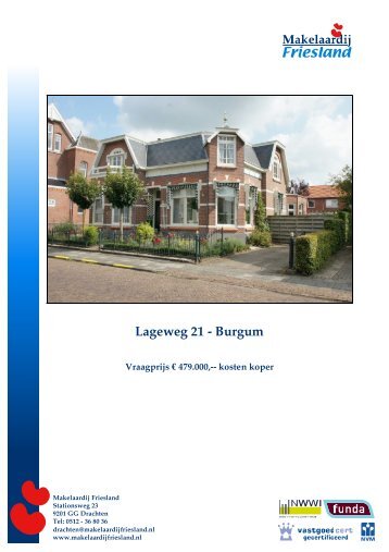 Download brochure ( PDF ) - Makelaardij Friesland