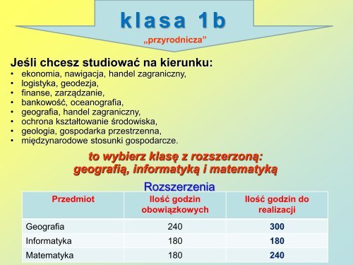 Zobacz prezentację naszej szkoły - ZSNr1