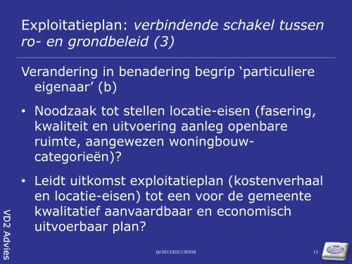 "Het exploitatieplan: heb jij het al?" door Joop van den ... - Metafoor