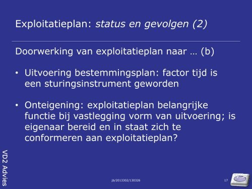 "Het exploitatieplan: heb jij het al?" door Joop van den ... - Metafoor