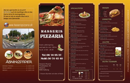 Menukort - hasserispizzaria.dk