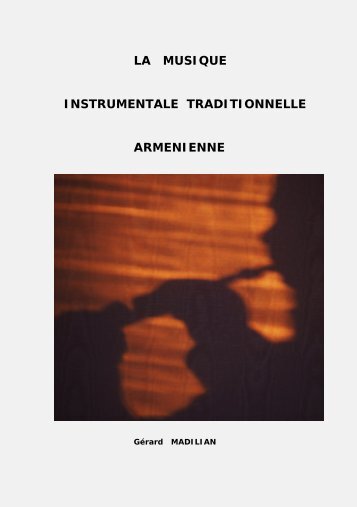 la musique instrumentale traditionnelle armenienne - ArmenTrad