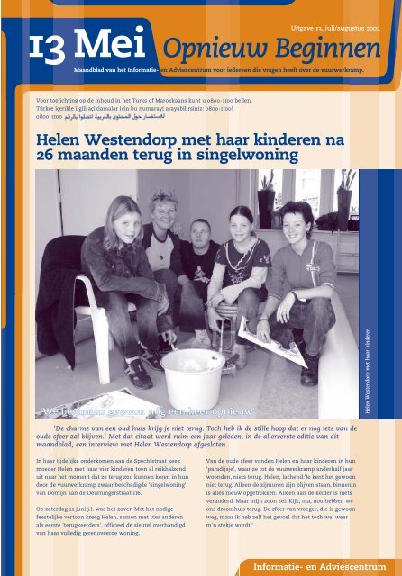 Nieuwskrant 13 Mei - Digitaal loket - Gemeente Enschede