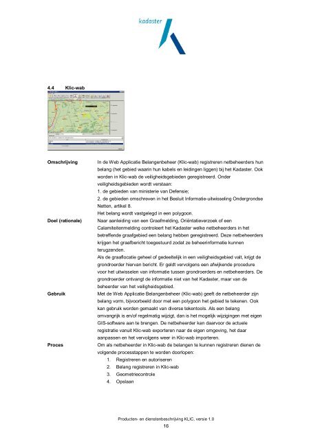 Producten en dienstenbeschrijving versie 1.0