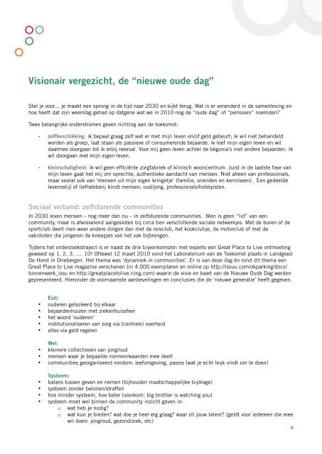 Strategische inzichten (PDF) - Een Nieuwe Oude Dag