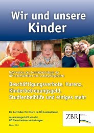 Wir und unsere Kinder - bei der NÖ Dienstnehmervertretung