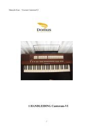1 HANDLEIDING Cantorum-VI - S. de Wit & Zn.