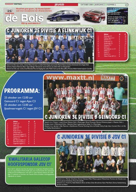 seizoen 2008/2009 nummer 2 - Rondom Voetbal