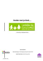 Verder met je kind….. - Epilepsie Vereniging Nederland