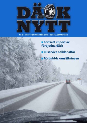 Däck nytt 6/11