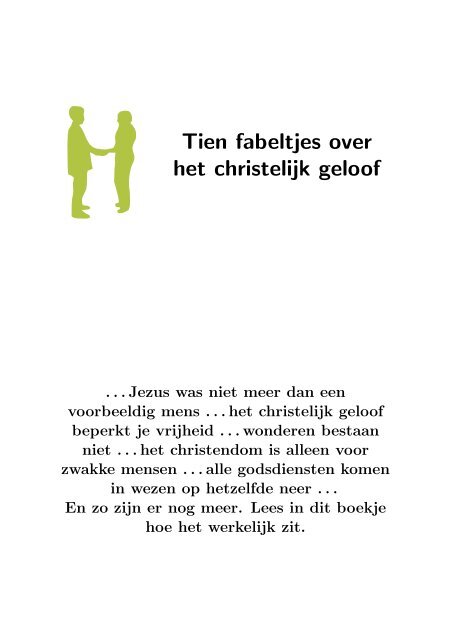 Tien fabeltjes over het christelijk geloof