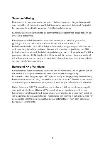 rapport - KKV Värmland