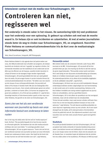 het verhaal van Pieter Hettema