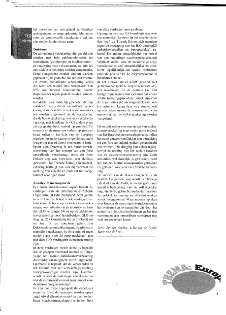 Tijdschrift Gezondheid en Politiek jaargang 1990 nr 2
