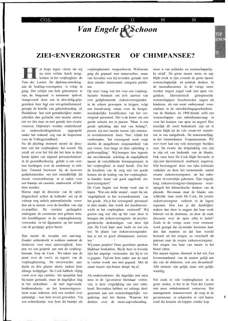 Tijdschrift Gezondheid en Politiek jaargang 1990 nr 2