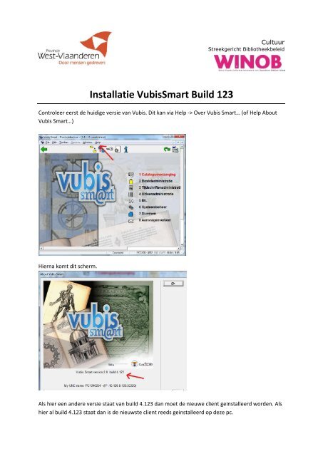 Installatie VubisSmart Build 123 - Winob