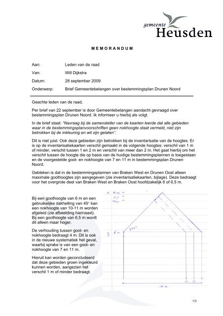 Brief Gemeentebelangen over be - Gemeente Heusden