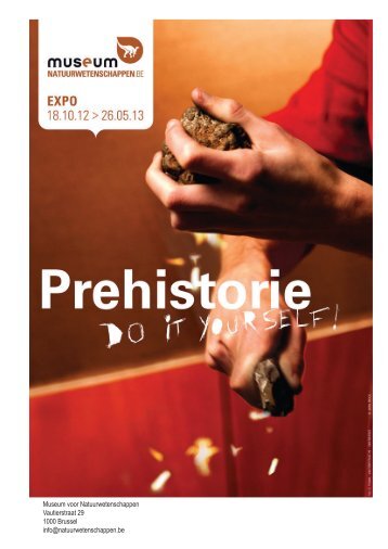 Museum voor Natuurwetenschappen - Prehistorie - Do It Yourself