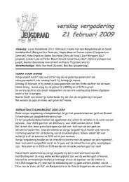 Verslag jeugdraad februari 2009 PDF, 236,8Kb - Arendonk