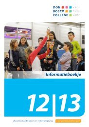 Informatieboekje 12 - Don Bosco College