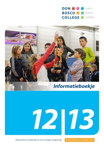 Informatieboekje 12 - Don Bosco College