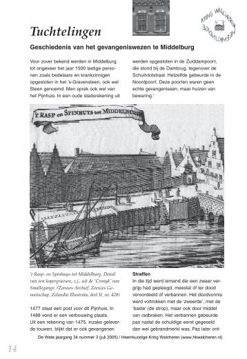 Tuchtelingen - Heemkundige Kring Walcheren