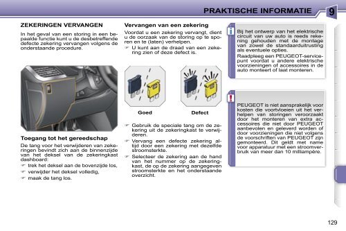 Peugeot 207 Gebruikers Handboek - peugeot207club.nl