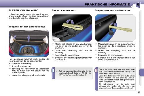 Peugeot 207 Gebruikers Handboek - peugeot207club.nl