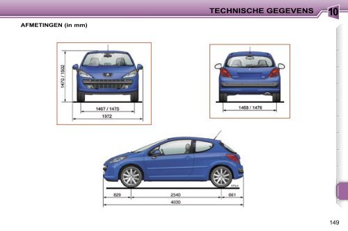 Peugeot 207 Gebruikers Handboek - peugeot207club.nl