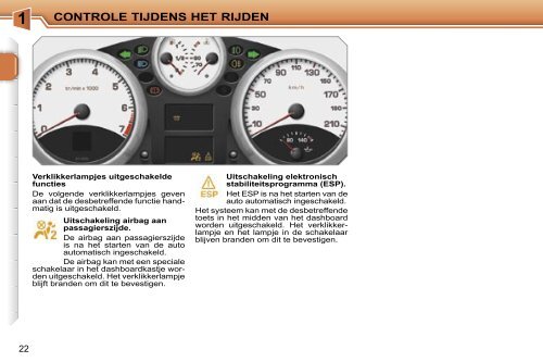 Peugeot 207 Gebruikers Handboek - peugeot207club.nl
