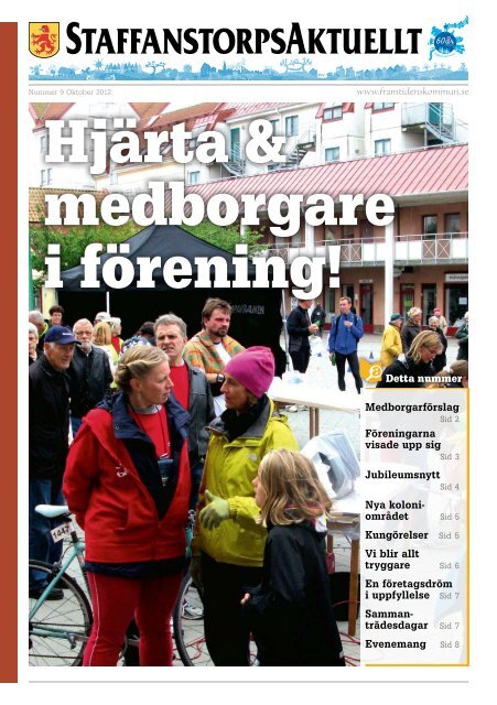 Detta nummer Medborgarförslag Föreningarna visade upp sig ...