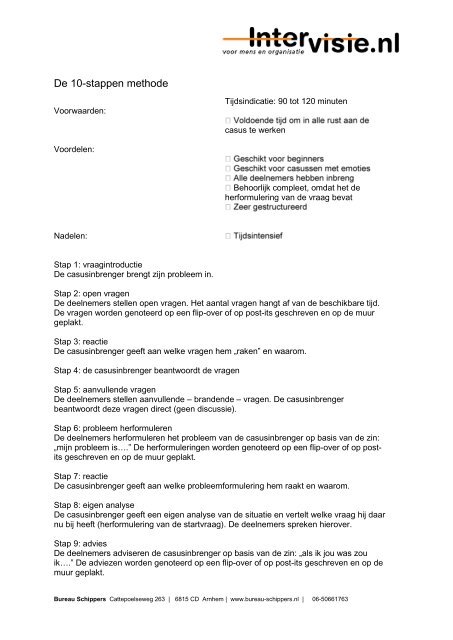 Wat is de betekenis van intervisie