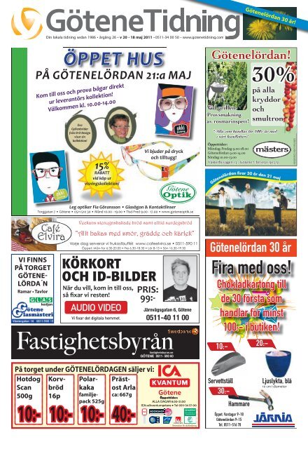 Vecka 20 Gotene Tidning