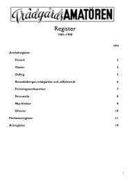 Register TA 1981-1990.indd - Sällskapet Trädgårdsamatörerna