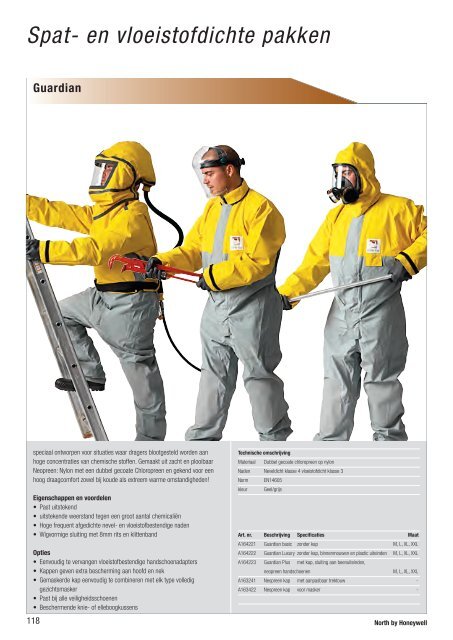 Beschermende kleding - North Safety Products