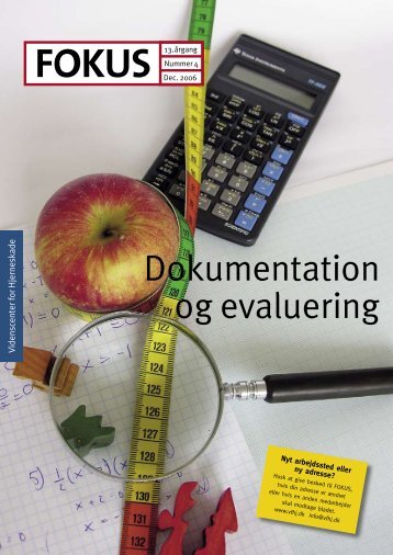 Dokumentation og evaluering - Servicestyrelsen