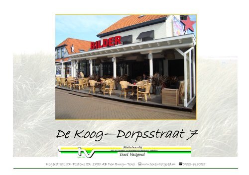 Aanbieding Dorpsstraat 7 2011 - Texel Vastgoed