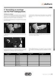 5. Verwerking en montage van het PVDF leidingsysteem - Akatherm