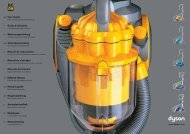 User Guide Guide d'utilisation Bedienungsanleitung ... - Dyson